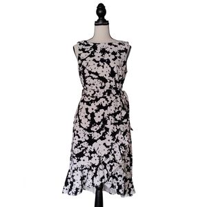 Calvin Klein Black & White Dress Size 6